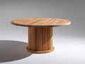 Table de jardin - Bois - 150 x 150 x 75 cm - Bois naturel - Style contemporain